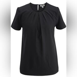 Calvin Klein Black Short Sleeve Top -Size L